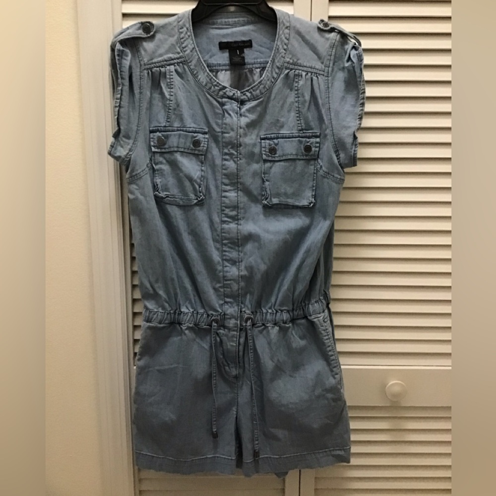 Calvin Klein denim romper